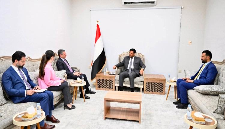 الدكتور عبدالله العليمي يلتقي السفير الأمريكي بمناسبة انتهاء فترة عمله