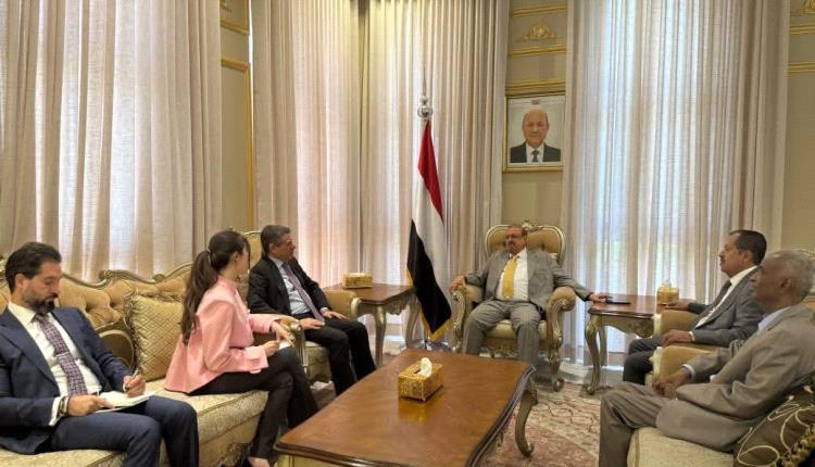 رئيس مجلس النواب يلتقي السفير الامريكي بمناسبة انتهاء فترة عمله