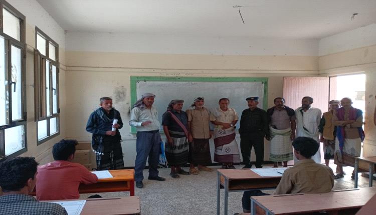 قيادة جيشان تدشن اختبارات الثانوية العامة وتؤكد توفير الأجواء المناسبة للطلاب