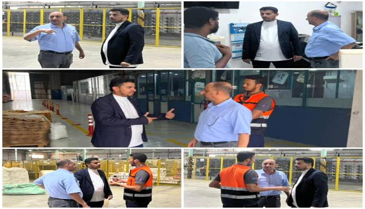 تعزيزاً للامتثال لقانون العمل.. مكتب وزارة العمل بعدن ينفذ زيارة تفتيشية إلى مصنع العلم للبلاستيك