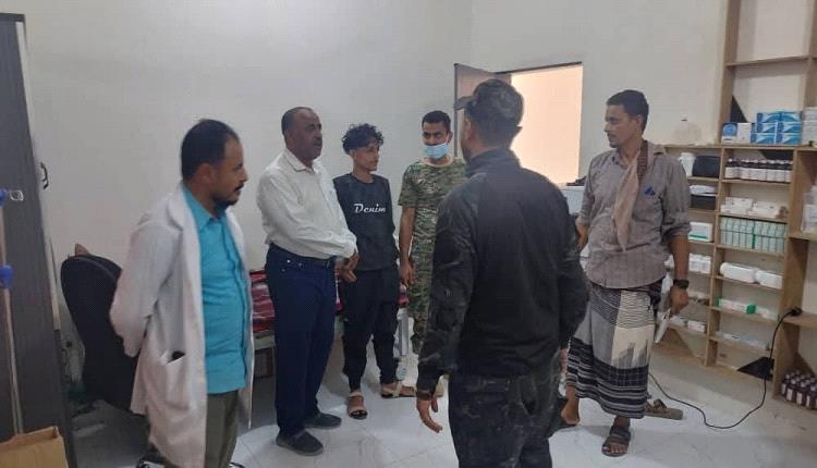 بتوجيهات مدير عام صحة لحج نزول فريق طبي لمعاينة نزلاء السجن المركزي بصبر ونقطة الرباط