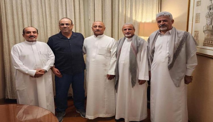 الميسري يلتقي عدداً من الشخصيات القيادية من أبناء يافع