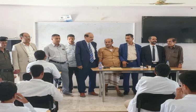 الدغاري يدشّن امتحانات معهد أمين ناشر الصحي ويشيد بمستوى التأهيل والانضباط الأكاديمي