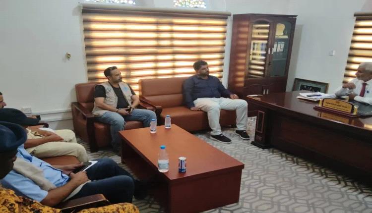مدير عام جمرك شحن يلتقي مدير مكتب الزراعة ومندوب منظمة الفاو