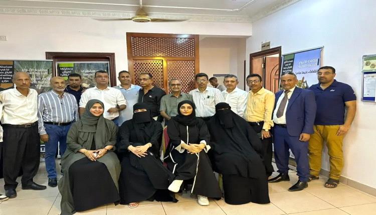 الهيئة العامة لحماية البيئة بعدن تشهد مراسم استلام وتسليم بين الثعلبي وبن شبراق