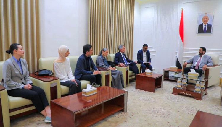 العرادة يلتقي سفيري الاتحاد الأوروبي ومملكة هولندا في ختام زيارتهما لمأرب
