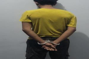 شرطة شبوة تضبط شخص وبحوزتة كمية من مادة 