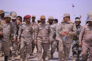 المنطقة العسكرية السابعة تتسلم النقاط والمواقع العسكرية على الخط الدولي