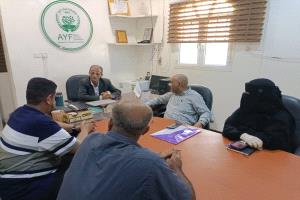 وكيل وزارة الشؤون الاجتماعية والعمل يزور مؤسسة شباب أبين ويؤكد أهمية بناء الشراكات والمشاريع المستدامة