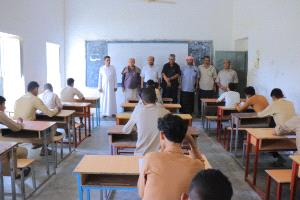 القطن تدشن اختبارات الثانوية العامة في 7 مراكز امتحانية بمشاركة 838 طالباً وطالبة