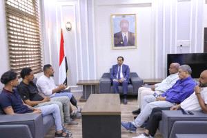 الوزير البكري يؤكد دعمه ومساندته للاتحاد العام لكرة القدم لـ