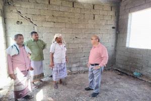 مدير عام تبن يؤكد أهمية تسريع إنجاز مشاريع الحماية والتعليم خلال زيارات تفقدية