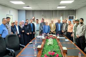 تنفيذاً لقرارات وزير النقل.. إجراء عملية استلام وتسليم لمدير ونائب مدير مطار عدن الدولي