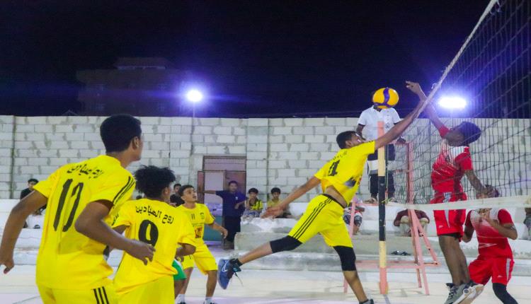 ثلاثية الصيادين تفتتح كأس حضرموت للطائرة بتأهل مستحق إلى نصف النهائي