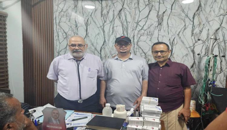 جمعية الضالع تدعم العيادات المجانية في عدن خلال رمضان