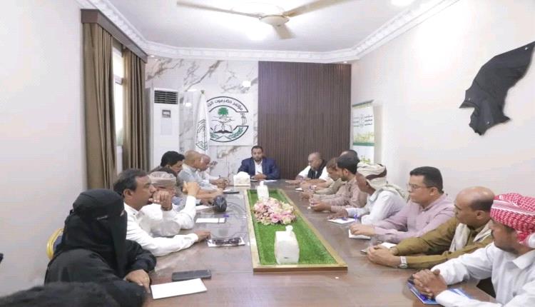 قيادة مؤتمر حضرموت الجامع تشدد على رفع وتيرة العمل ومساندة السلطة المحلية بساحل حضرموت