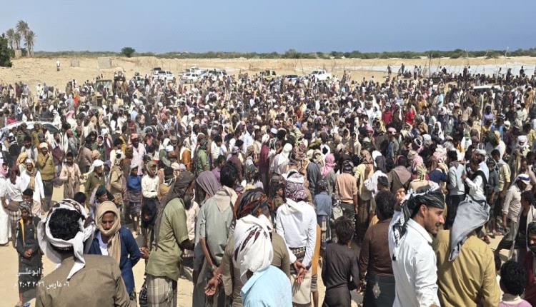 شبوة تشيّع الشيخ سالم باداس بعد وفاته إثر حادث مروري