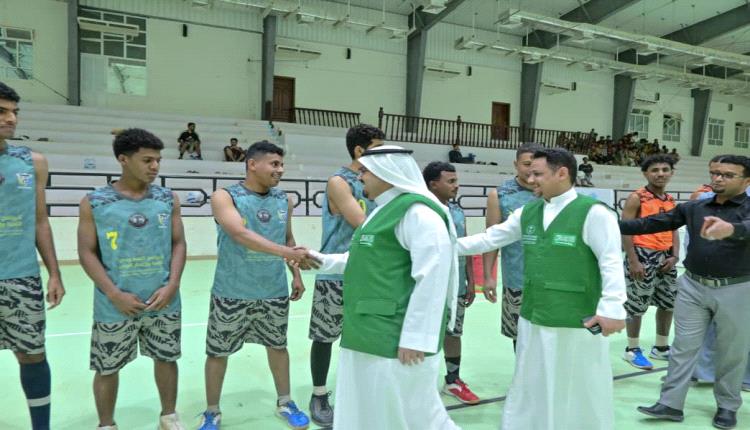 أنطلاق بطولة البرنامج السعودي لكرة السلة بفوزان لاتحاد حضرموت وسلام بالغرفة على الاتفاق والتعاون بالعقاد بحضرموت