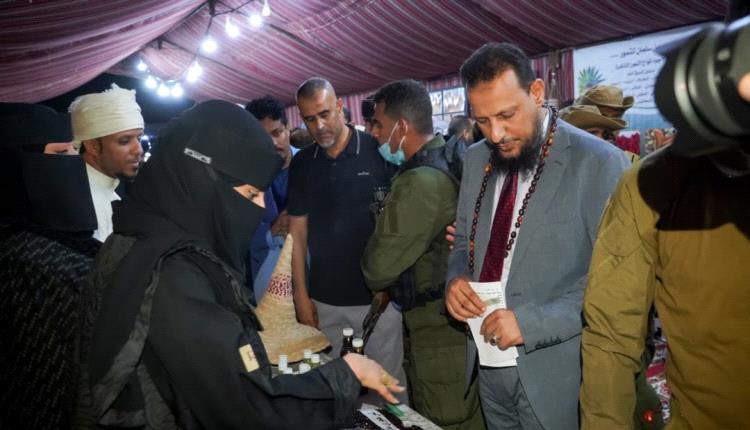 مؤسستا زراع وبسمة حضرموت تبرزان المنتجات الحضرمية في معرض البُن والتمر بعدن