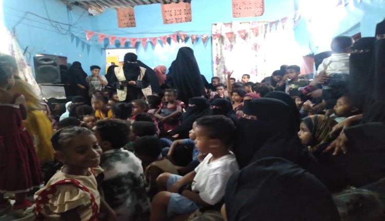 أمسية رمضانية ترفيهية للأطفال والأمهات تنظمها مؤسسة وجود للتنمية في جعار