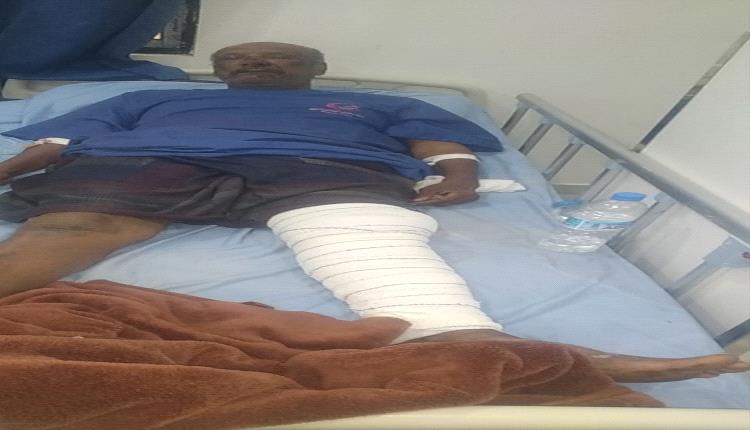 مناشدة إنسانية لإنقاذ الشاب عثمان باعجير بعد تعرضه لحادث دهس في شقرة