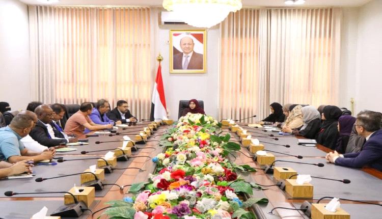 وزيرة التخطيط تبحث مع المنظمات الدولية غير الحكومية تطوير آليات العمل الإنساني والتنموي