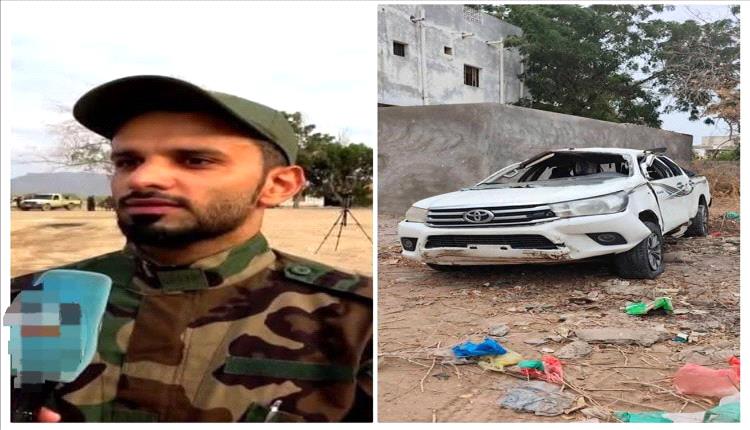 وفاة مدير العلاقات العامة بالحزام الأمني في أبين بحادث مروري على خط عدن – أبين