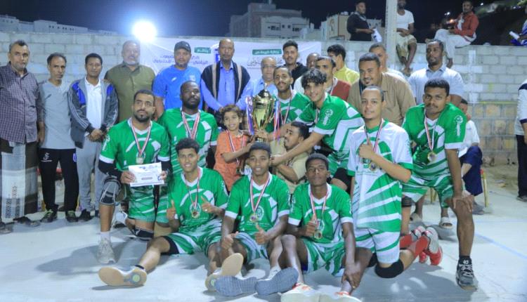 في ختام رمضاني بالمكلا.. اتفاق الجول يحقق لقب كأس حضرموت للكرة الطائرة