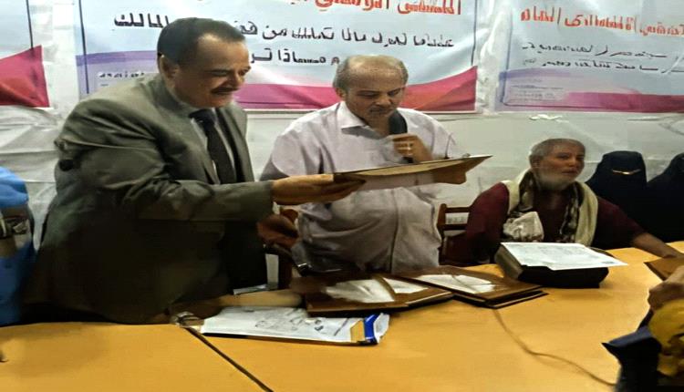 رئيس الغرفة التجارية بلحج ينظم فعالية تكافلية كبرى لتعزيز قيم البر والإحسان في لحج