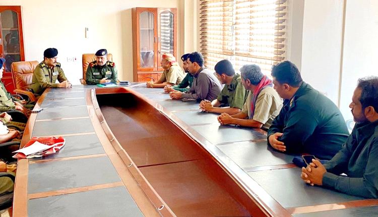 مدير عام شرطة شبوة: يشدد على أهمية دور إدارة البحث الجنائي في تعزيز الأمن والاستقرار