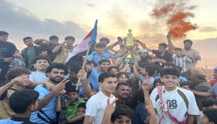 هلال الحضن يحسم نهائي بطولة الفقيد الشاعر الناصري الرمضانية ويتوج باللقب في جوبان