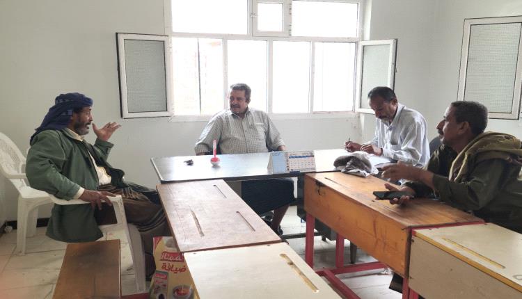 مدير عام مديرية لودر يزور مرافق العمل بعد إجازة العيد ويتفقد سير الخدمات