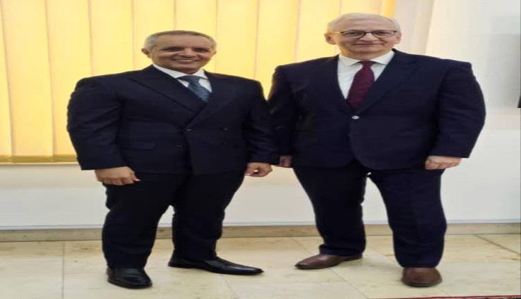 وزير الشؤون الاجتماعية والعمل يلتقي بسفير جمهورية ألمانيا الاتحادية لدى بلادنا