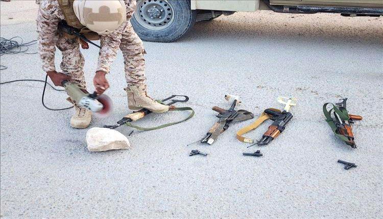 درع الوطن تطلق حملة صارمة لمنع وقص الأسلحة وتعزيز الأمن