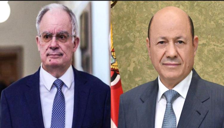 رئيس مجلس القيادة يهنئ بذكرى استقلال اليونان