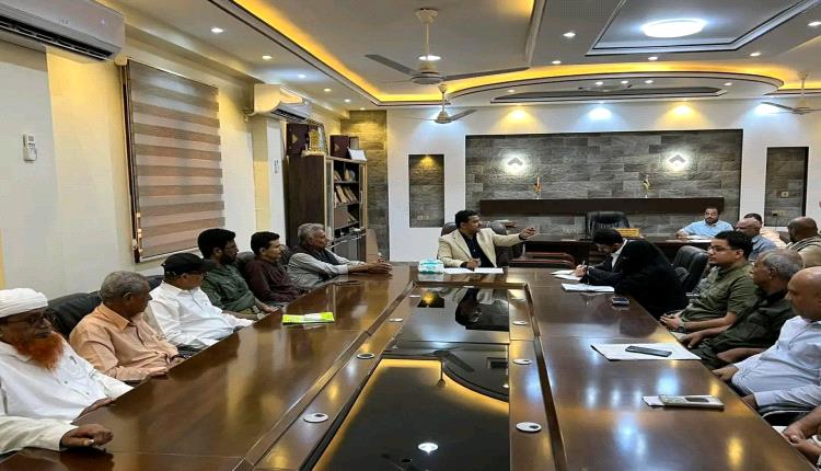 اجتماع المكتب التنفيذي بمديرية الشيخ عثمان يناقش أداء المكاتب الخدمية