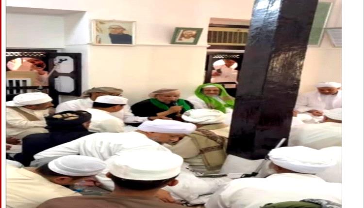 ال حفيظ بلودر يباركون تنصيب الحبيب علي بن حسن بن احمد منصبا لا ال الشيخ ابوبكر بن سالم