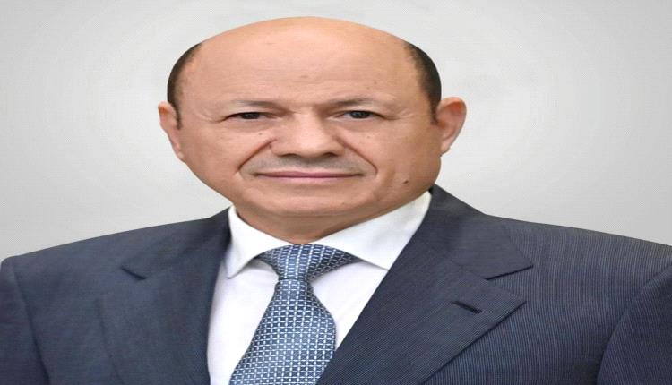 رئيس مجلس القيادة يعزي رئيس مجلس النواب