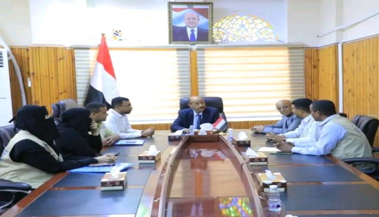 وكيل حضرموت يناقش مع ائتلاف الخير تعزيز العمل المناخي وأنظمة الإنذار المبكر