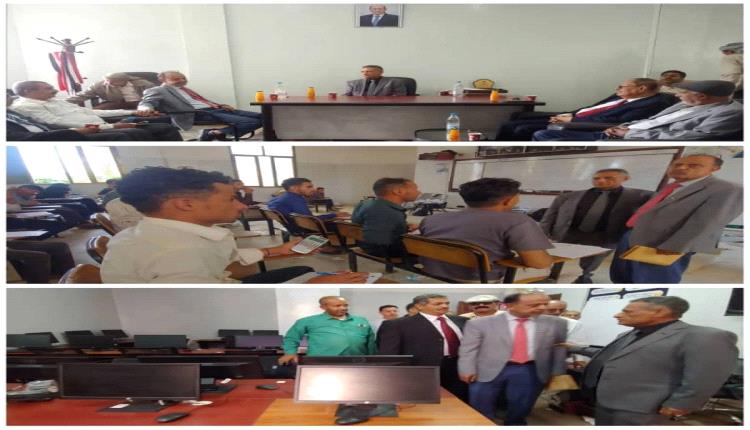 وزير التعليم العالي يطلع على احتياجات فرع جامعة تعز بالتربة