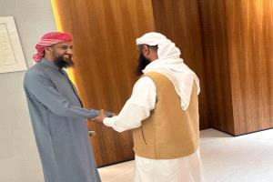 المحرمي يلتقي رئيس أركان قوات درع الوطن لمناقشة الأوضاع العسكرية