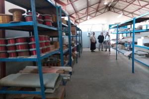 لمسات نهائية لإعادة تأهيل المستودع المركزي بمعهد المهني المنصورة ضمن خطة تطوير التعليم الفني