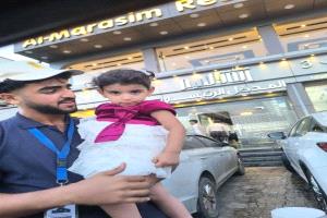 العثور على طفلة تائهة في عدن ونشر صورتها للمساعدة في التعرف عليها