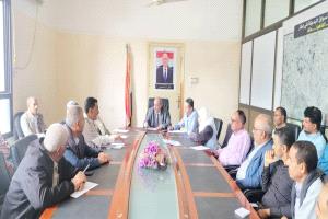 وكيل أول تعز يوجّه برفع الجاهزية وتشكيل غرفة عمليات لمواجهة مخاطر الأمطار