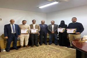 المستشار الصبان يكرم الطلاب اليمنيين المشاركين في المؤتمر العلمي لطب الأطفال بجامعة عين شمس
