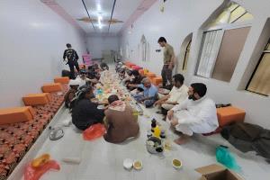 إفطار رمضاني لأسرة ثانوية سرار يافع يتخلله استذكار مآثر التربوي الراحل غسان بن عبدالباقي