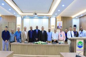 الوزير السقطري يبحث مع منظمة 