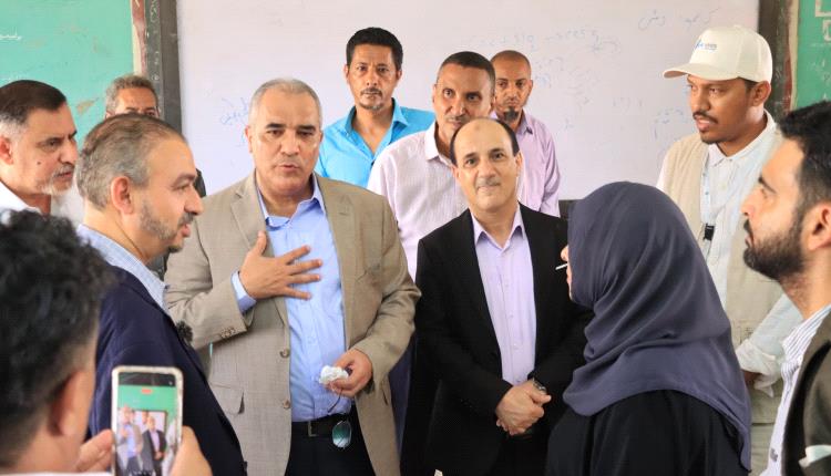مدير عام دارسعد يستقبل معالي وزير التربية والتعليم _ ويطلع معه على أوضاع ثانوية عدن النموذجية ومطبخ إعداد الوجبات الصحية لطلاب المدارس الحكومية