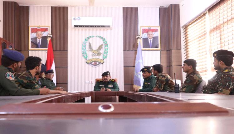 العميد النسي يلتقي بعدد من الضباط ويؤكد أهمية تأهيل الشباب وتمكينهم في السلك الأمني