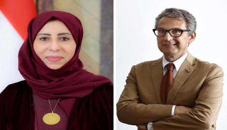 وزيرة التخطيط تبحث مع السفير الإيطالي إعادة تفعيل التعاون التنموي بين البلدين